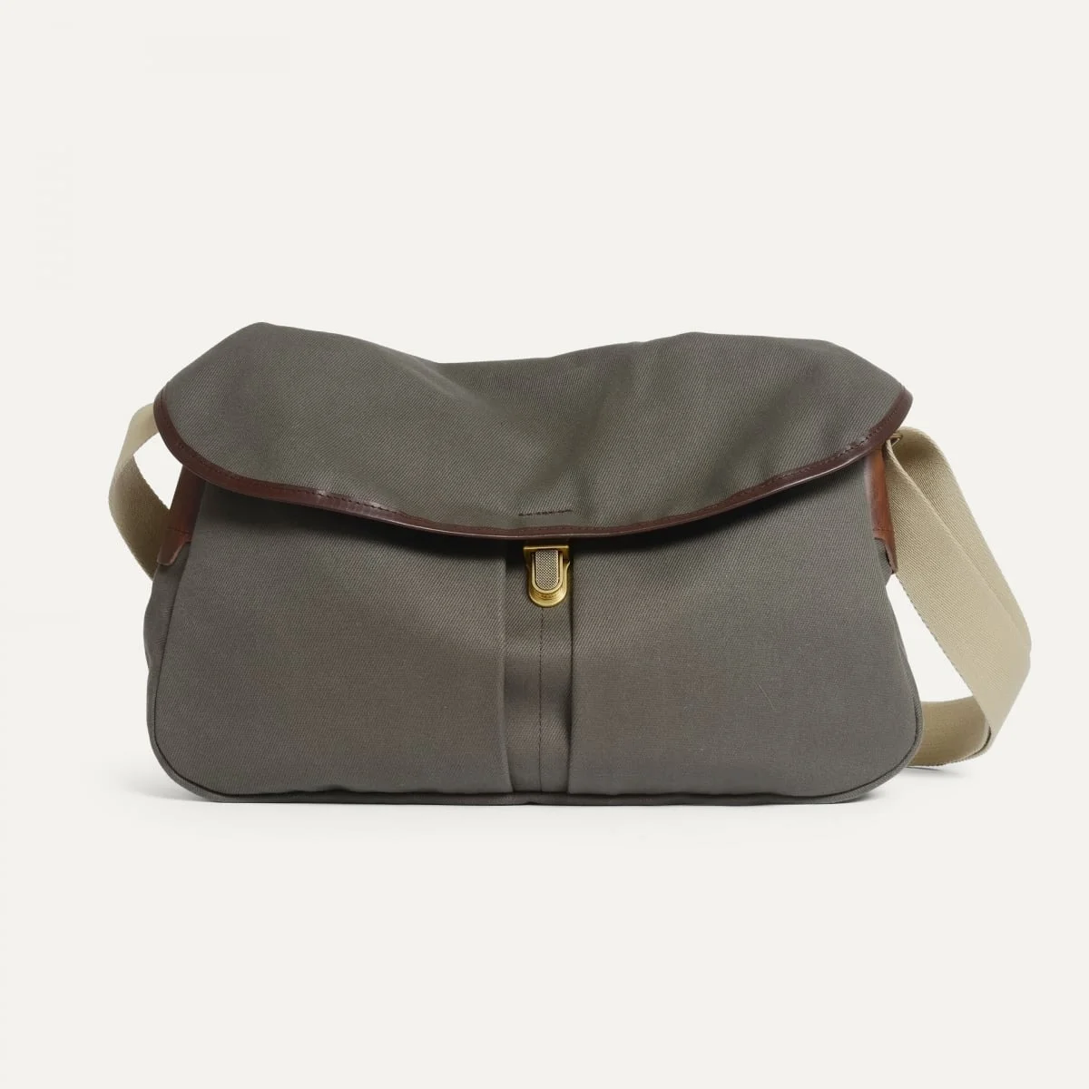 LÉON MESSENGER BAG - KHAKI BM - 1