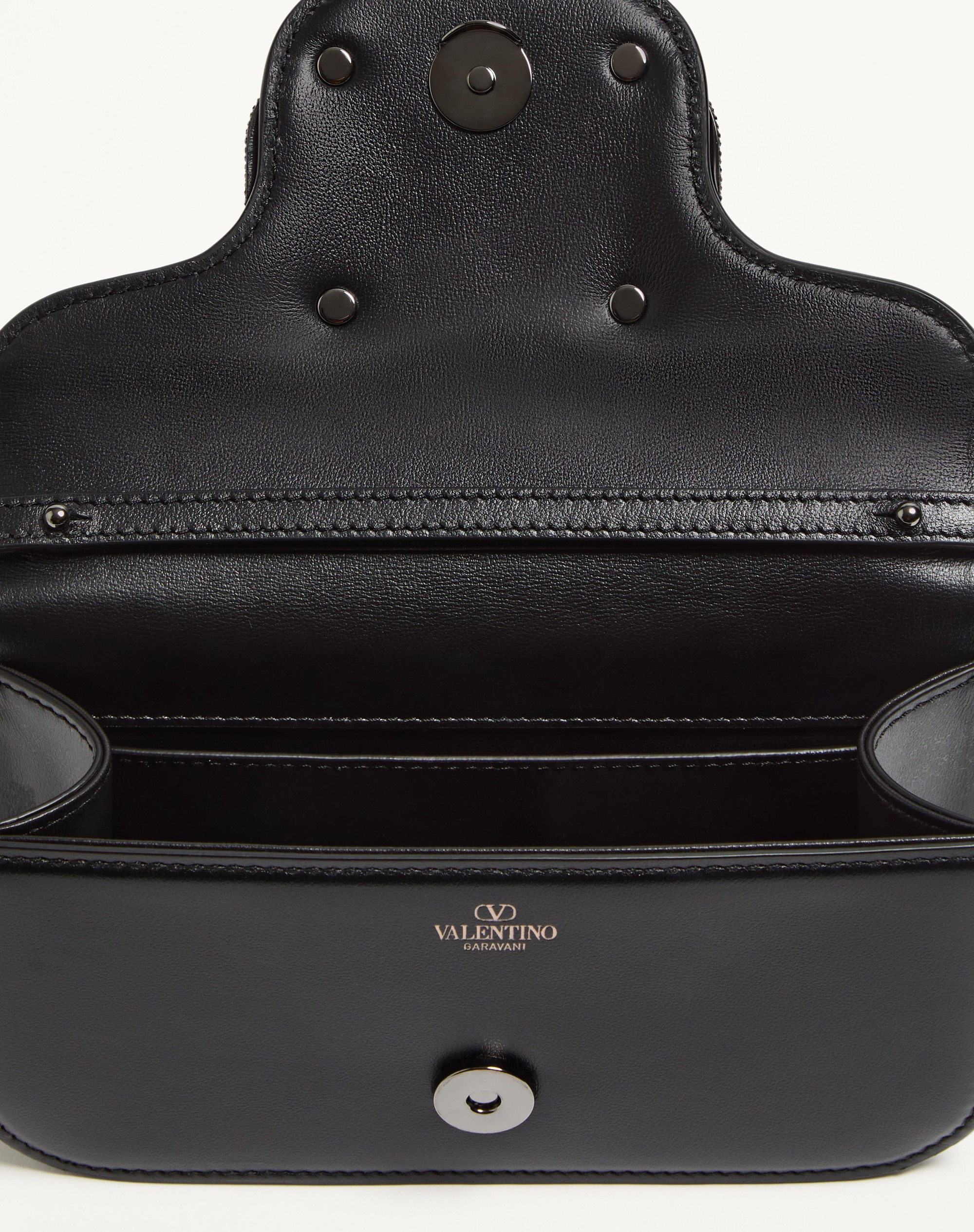VALENTINO GARAVANI LOCÒ SMALL SHOULDER BAG WITH JEWEL LOGO - 5