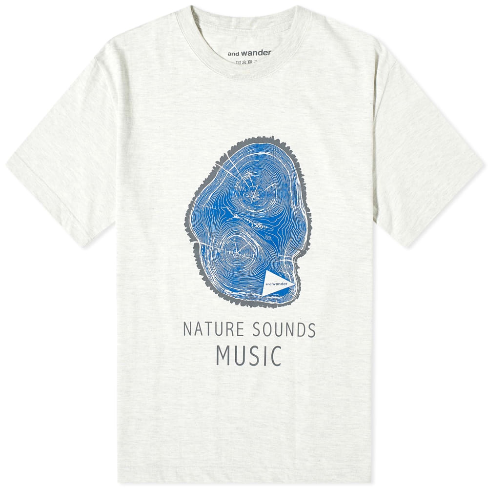 And Wander Woodprint Tee - 1