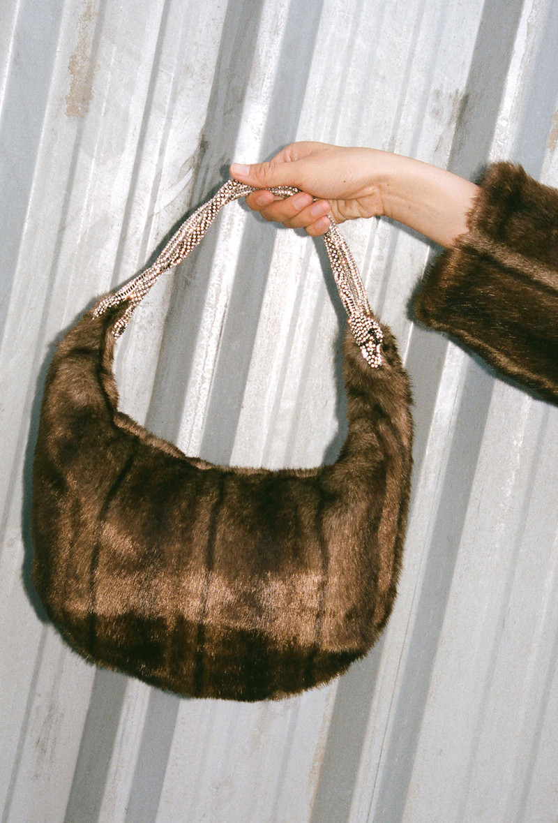 Chicago Bag - Faux Mink 1