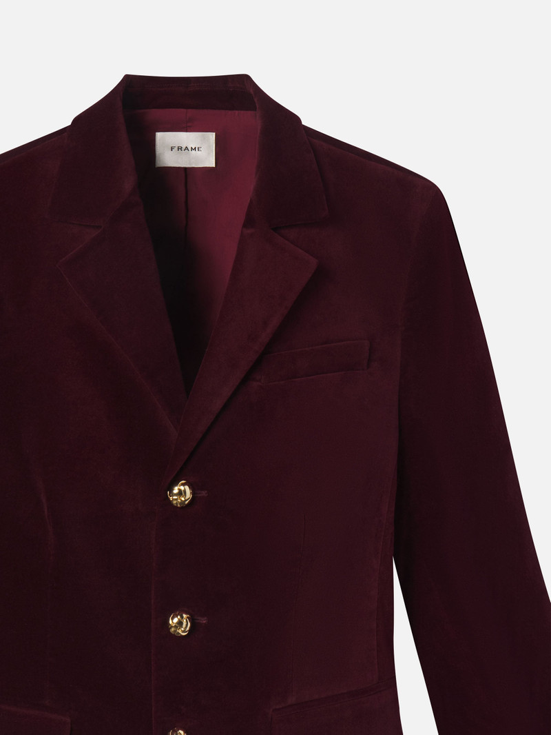 FRAME The Velvet Smart Blazer outlook