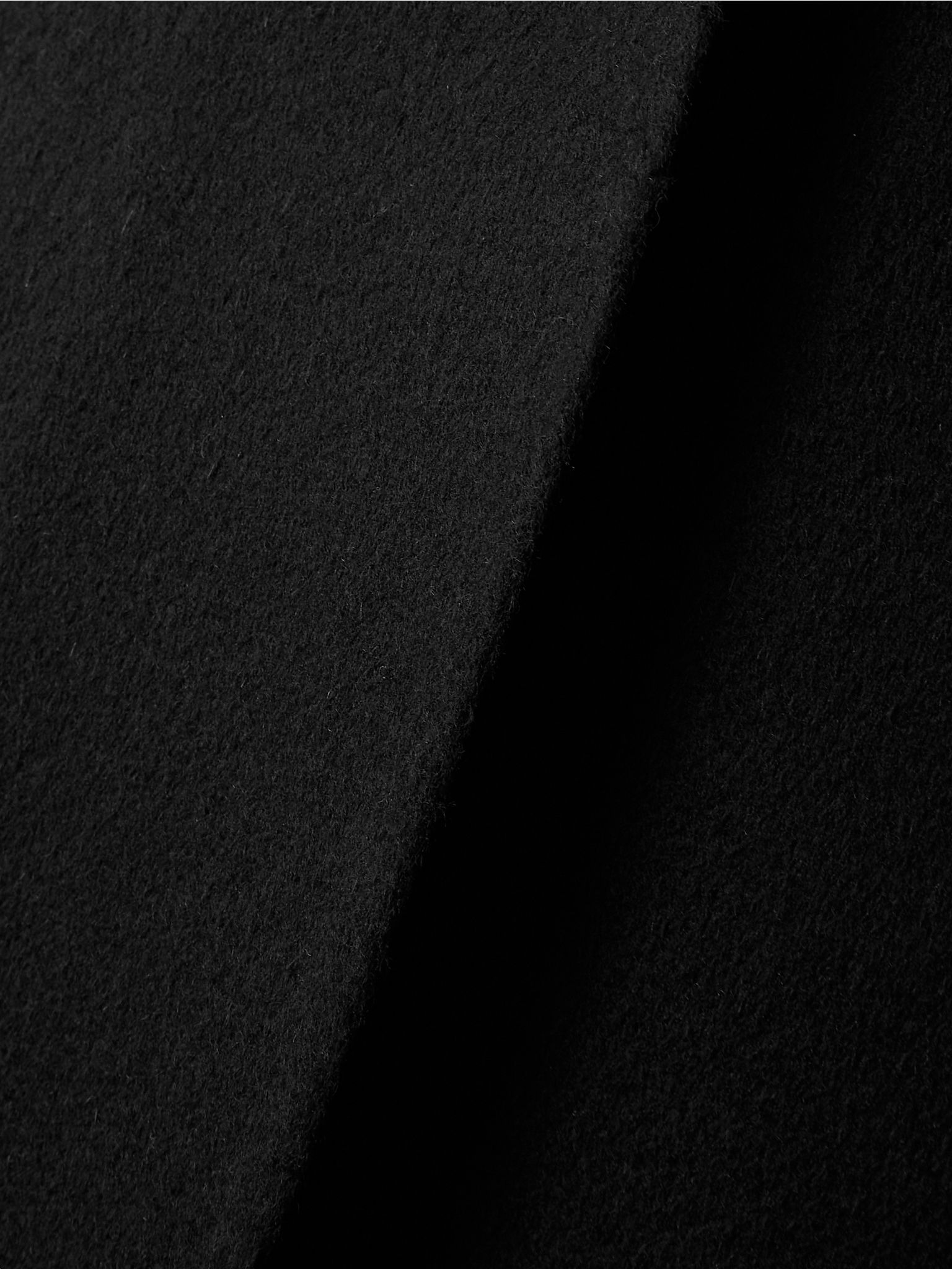 Signature wool and cashmere-blend coat Black - 5