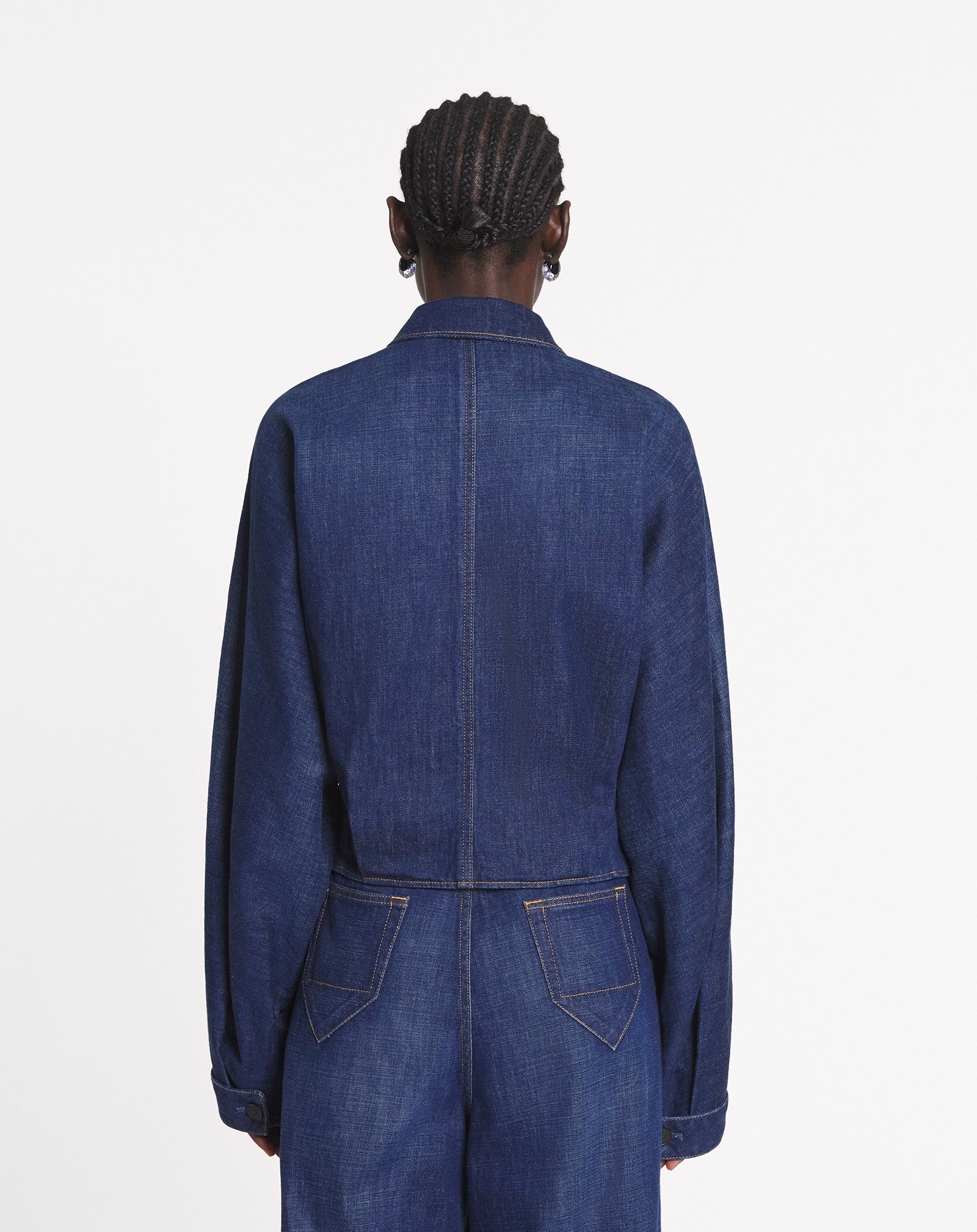 TAILORED DENIM JACKET - 4