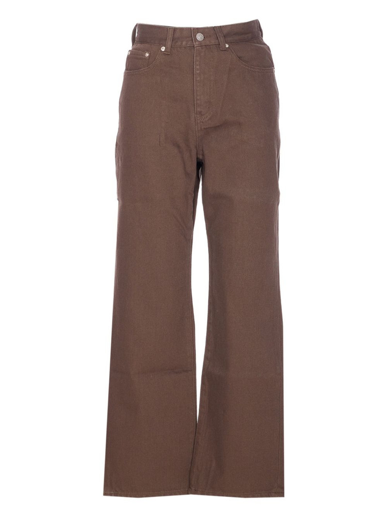 patch-logo jeans 1