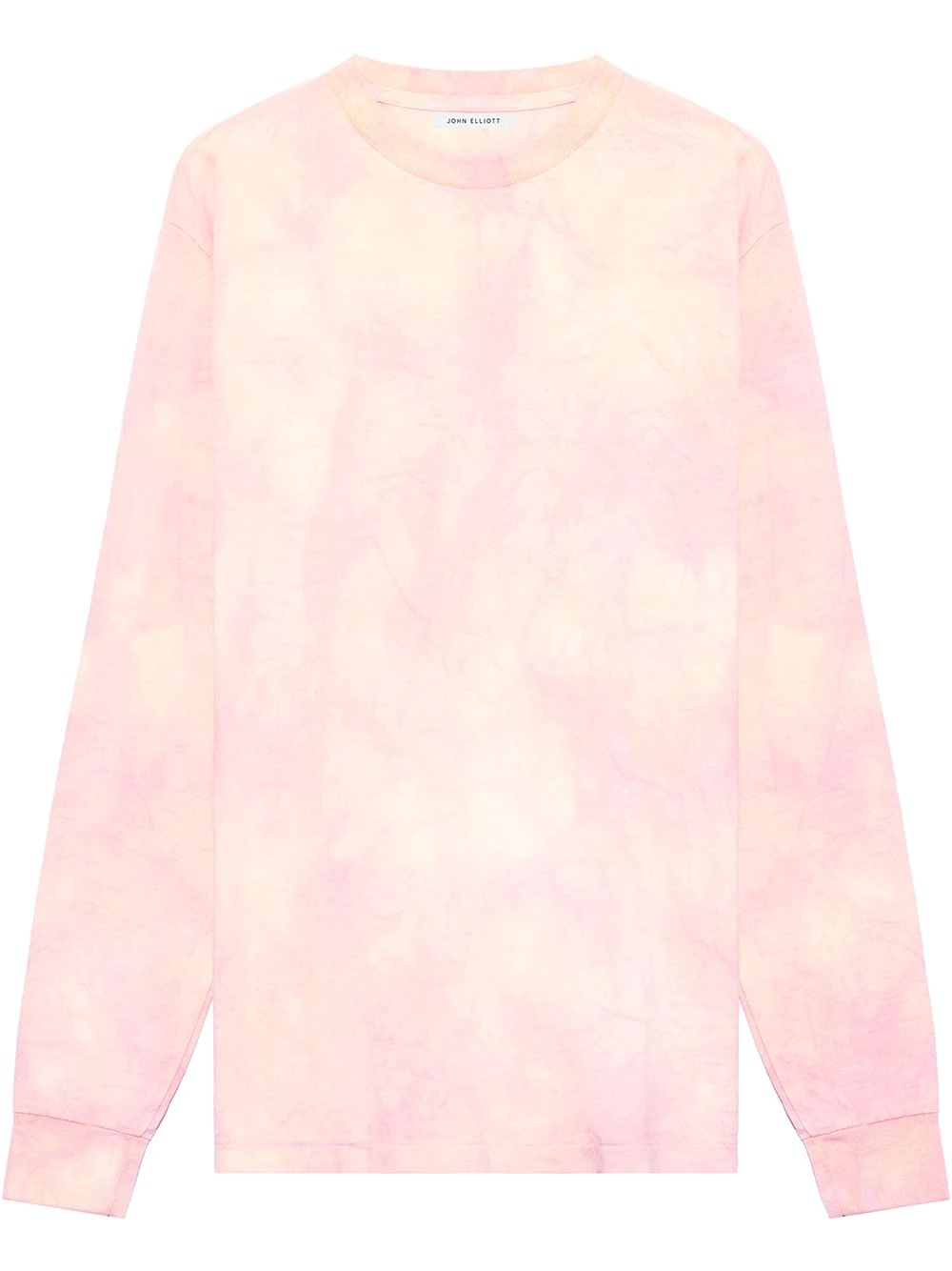 tie-dye crew neck sweatshirt - 1