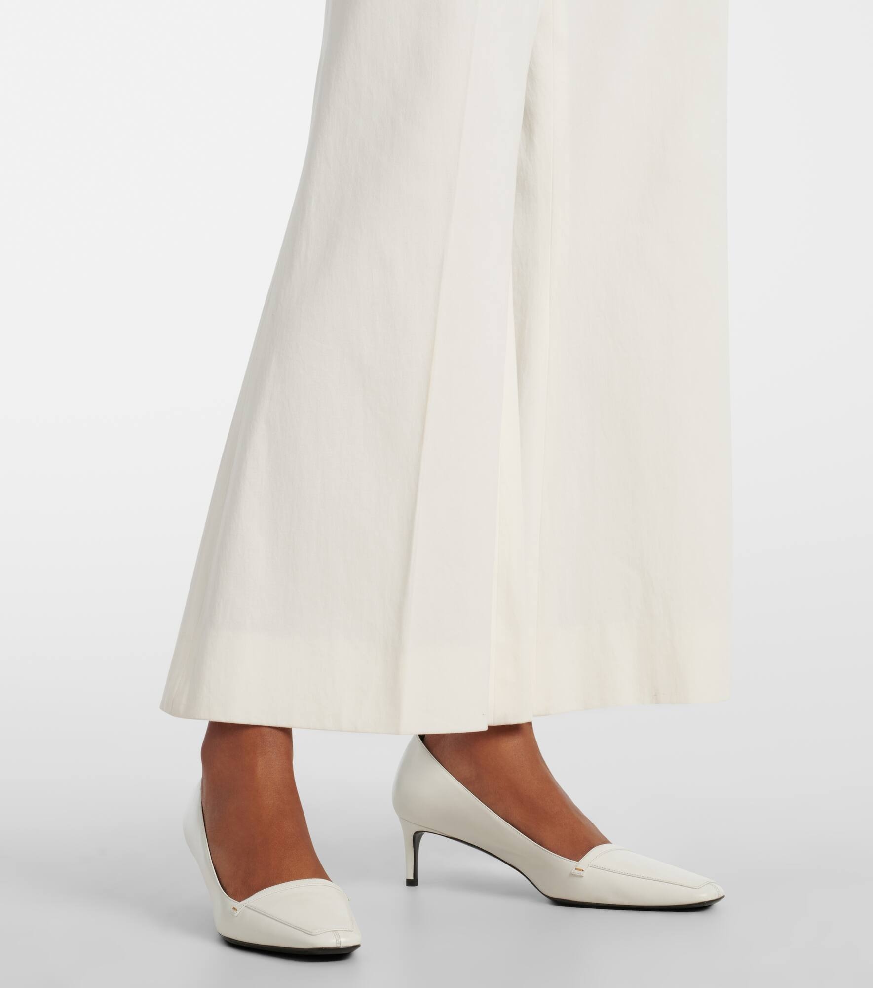 Walter cotton canvas flared pants - 5
