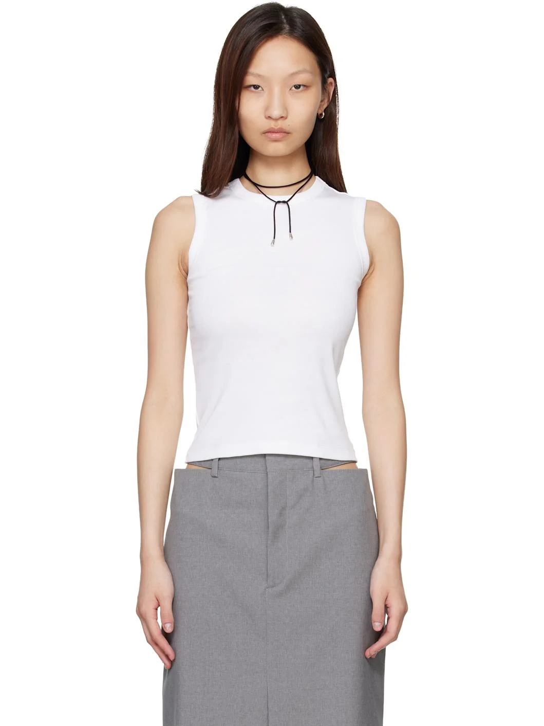White Esmé Tank Top - 1