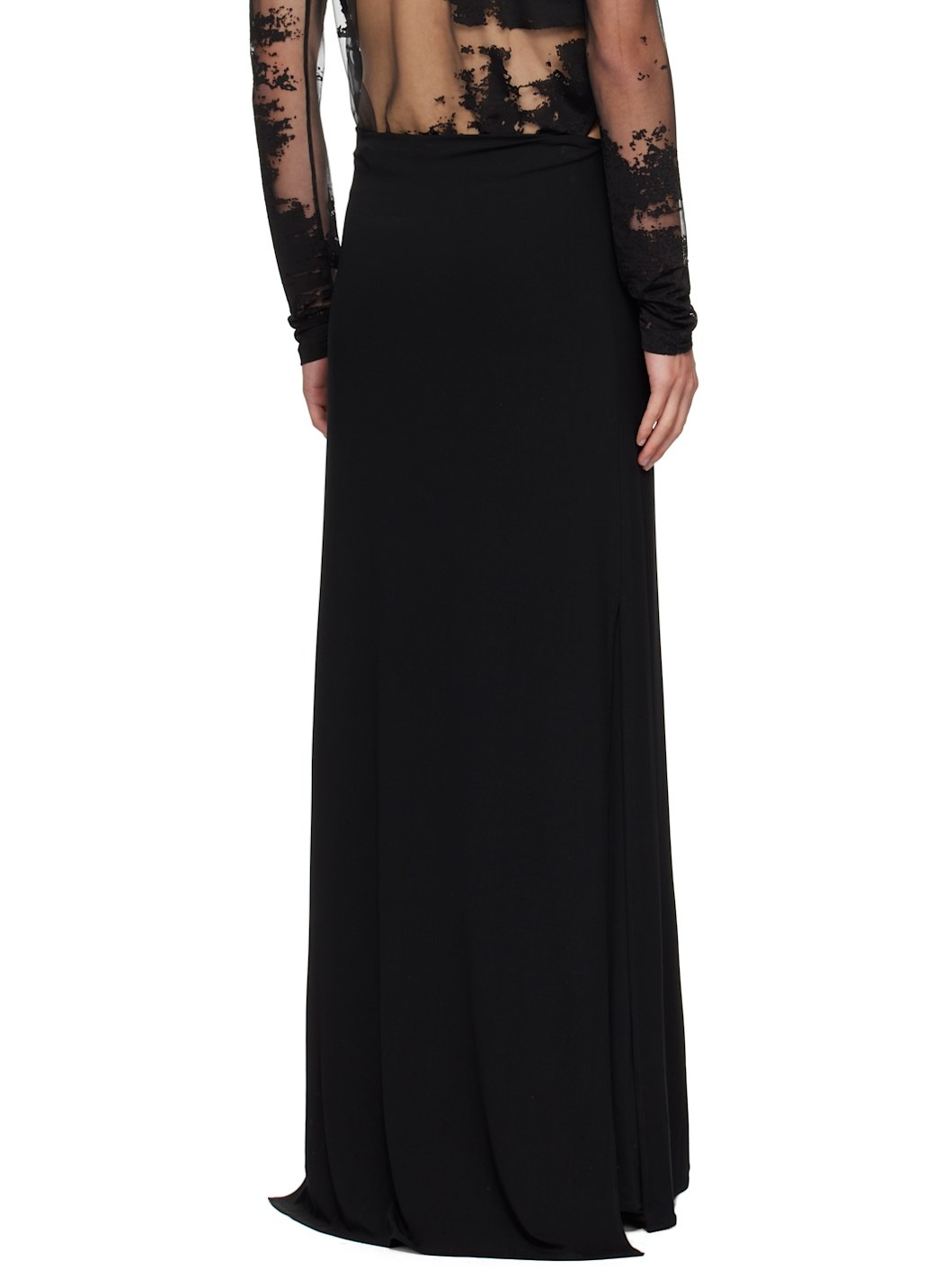 Black Rex Maxi Skirt - 3