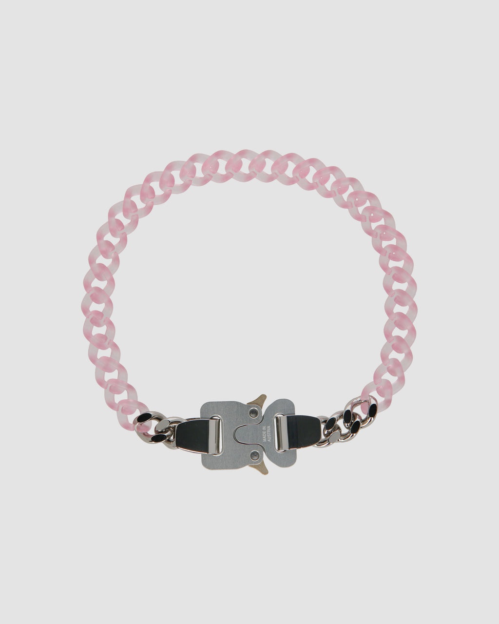 NYLON AND METAL CHAIN NECKLACE - 2