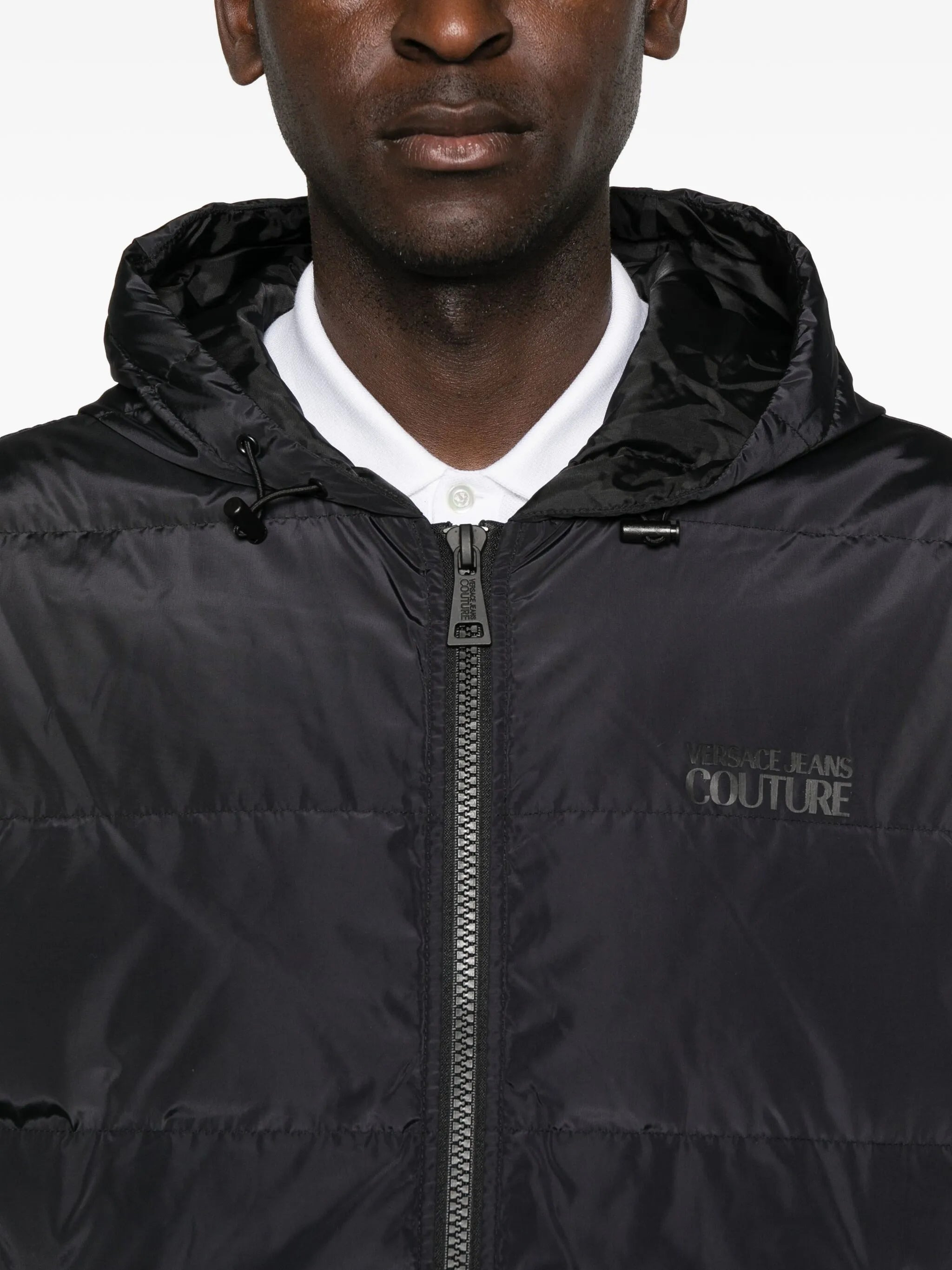 Versace Jeans Couture Quilted Hooded Jacket - 5