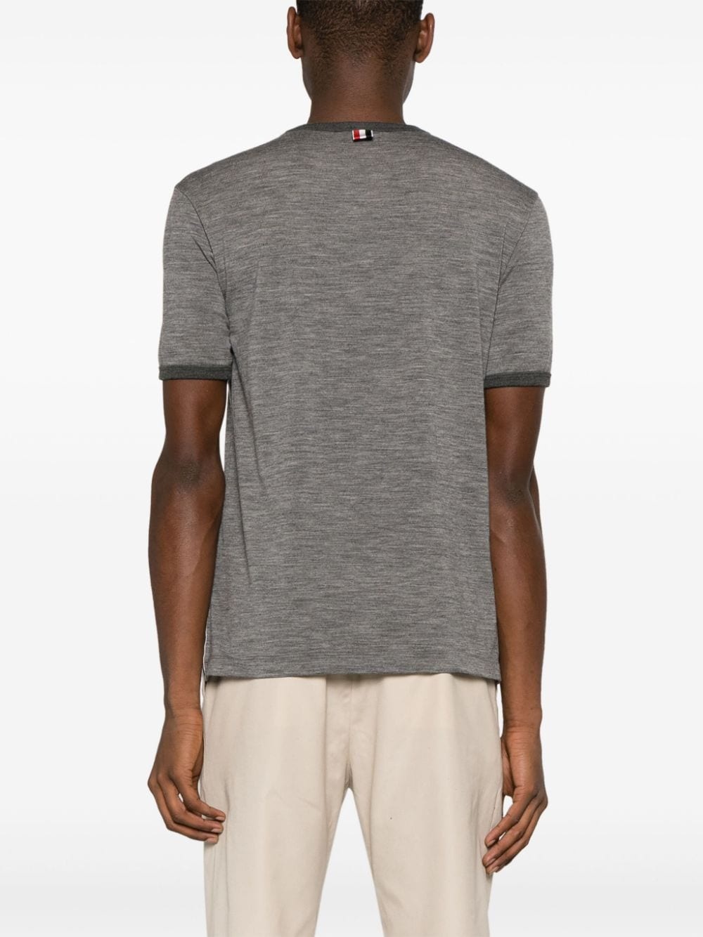 Ringer cotton T-shirt - 4