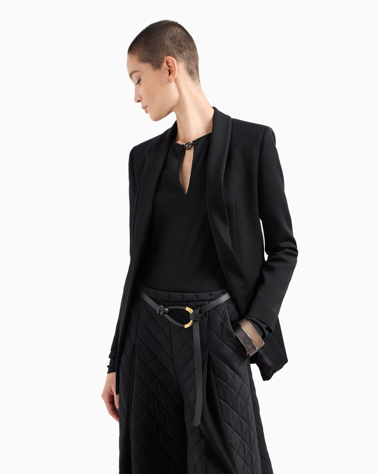 Single-breasted, virgin-wool jacket - 6