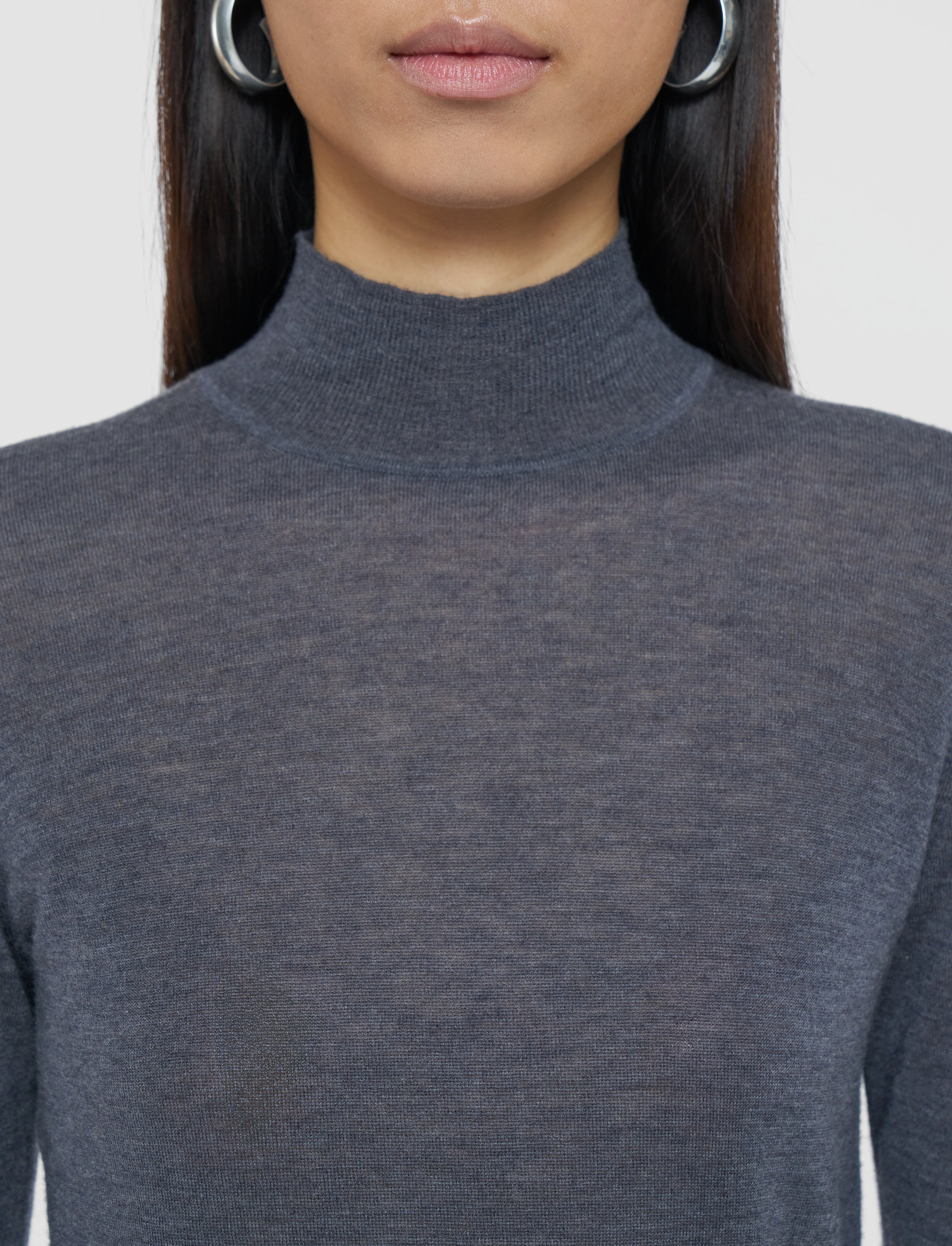 Overlay Cashair Mock Neck Jumper - 4
