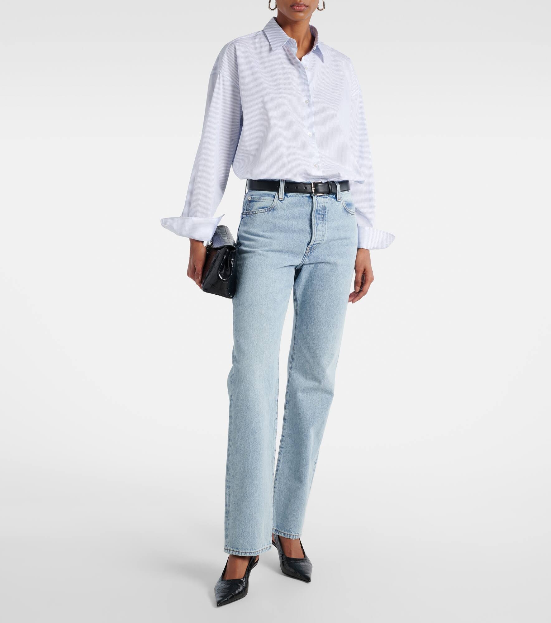 Staple high-rise straight jeans - 2