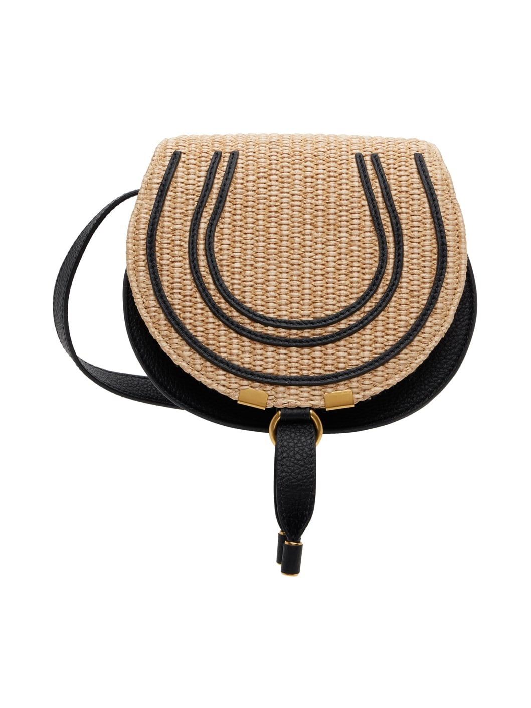 Black & Beige Marcie Bag - 1