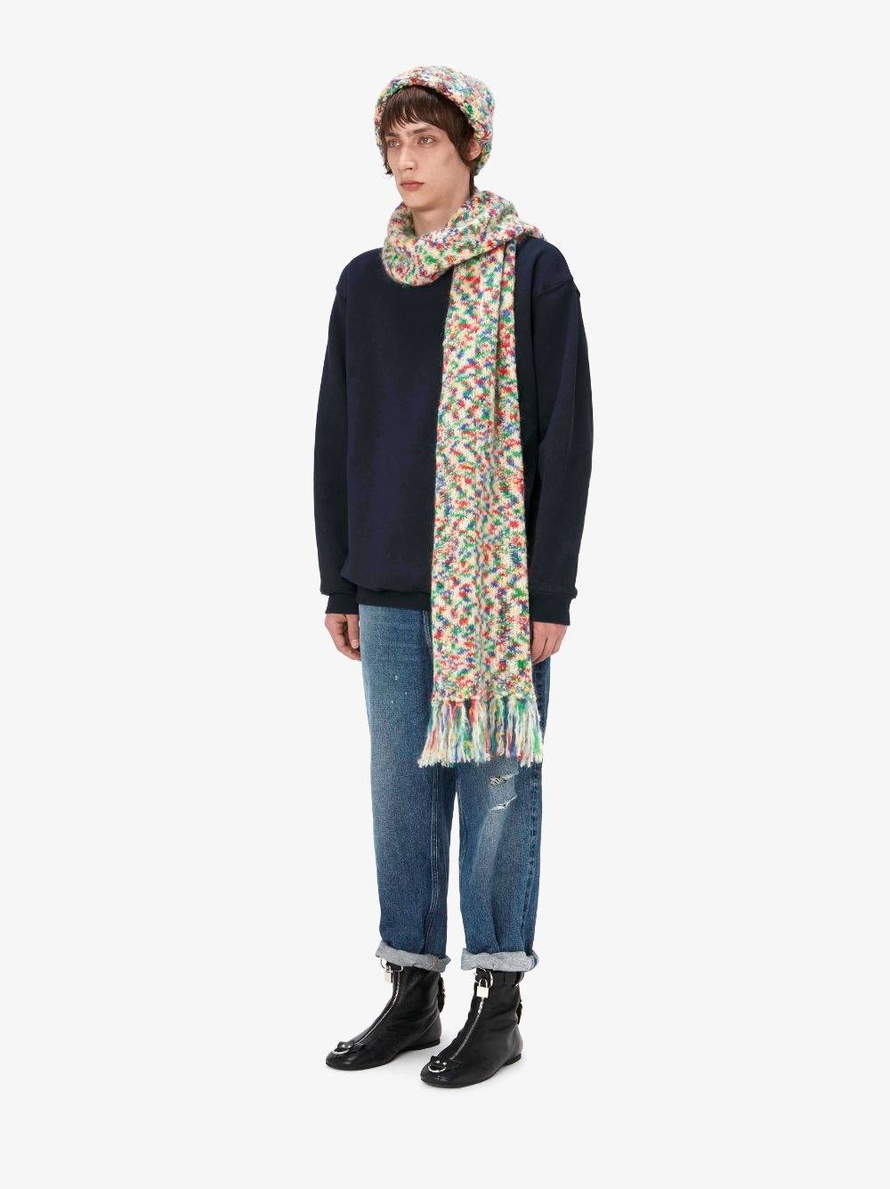 A.P.C. X JW ANDERSON - SWEAT RENE - CREWNECK SWEATSHIRT - 4