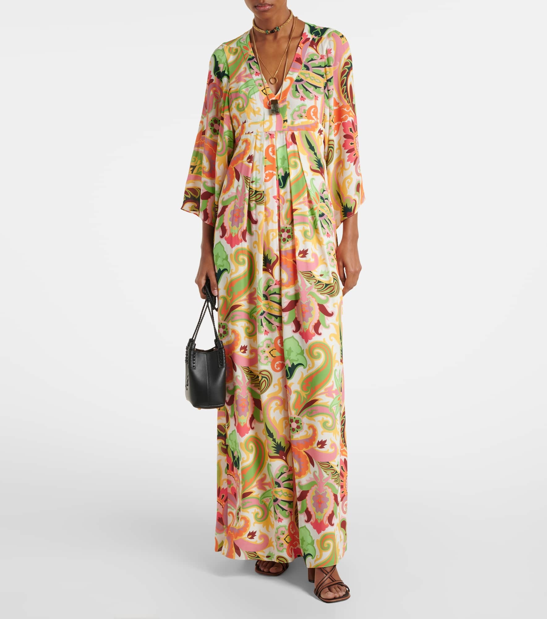Printed maxi dress - 2