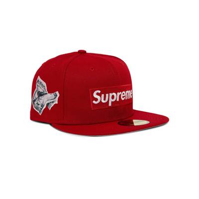 Supreme Supreme Money Box Logo New Era 'Red' outlook