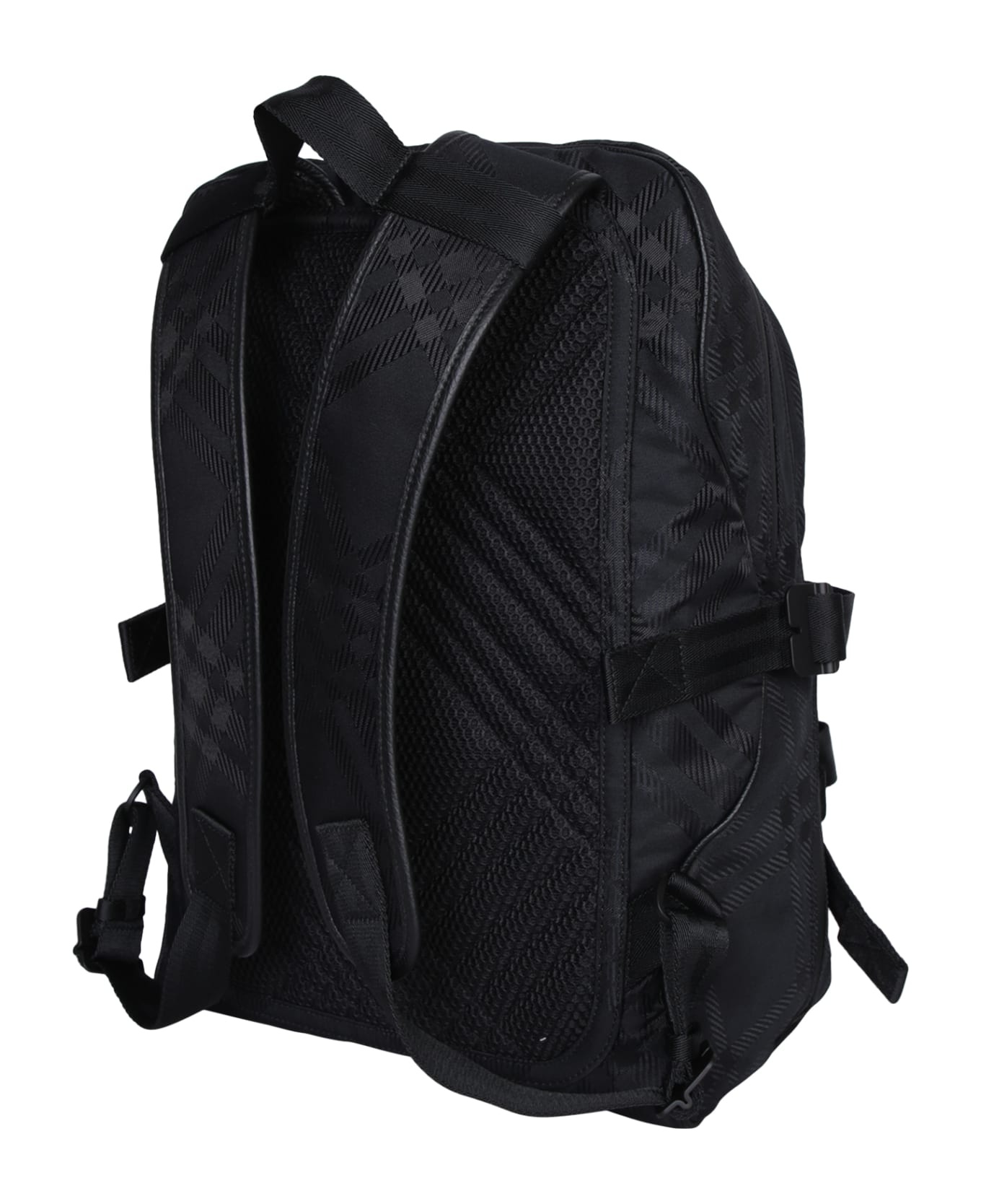 Jacquard Check Backpack - 2