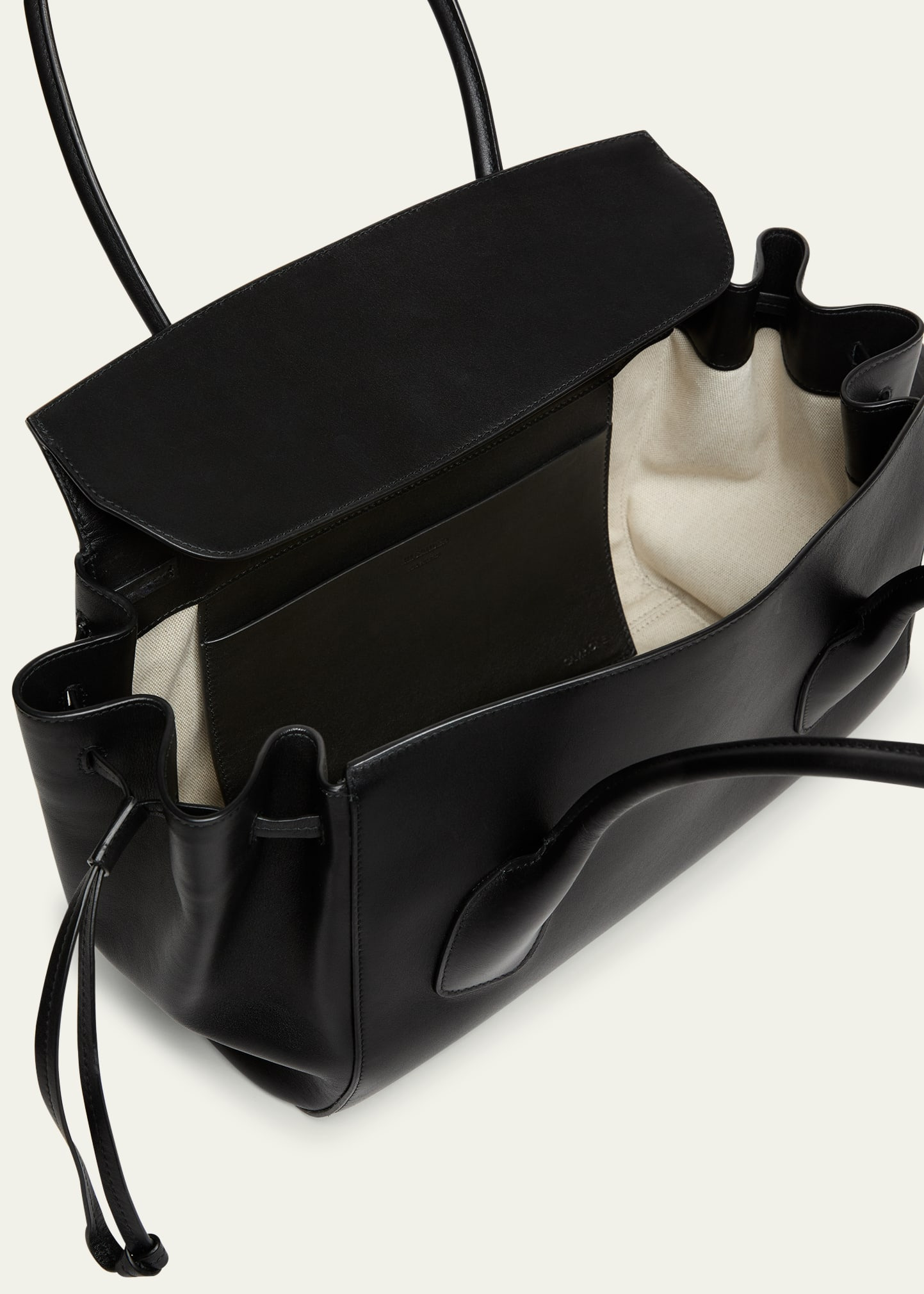 Voyage Small Calfskin Leather Top-Handle Bag - 4