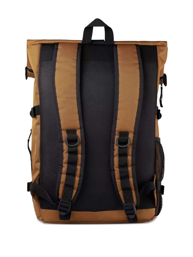 Philis roll-top buckled backpack 3