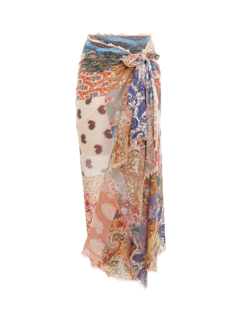 FRINGE COTTON PAREO 1