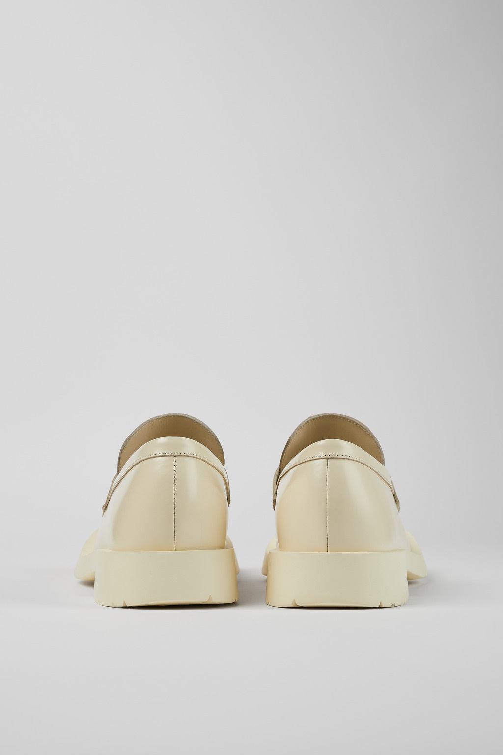 White Leather Moccasin - 3