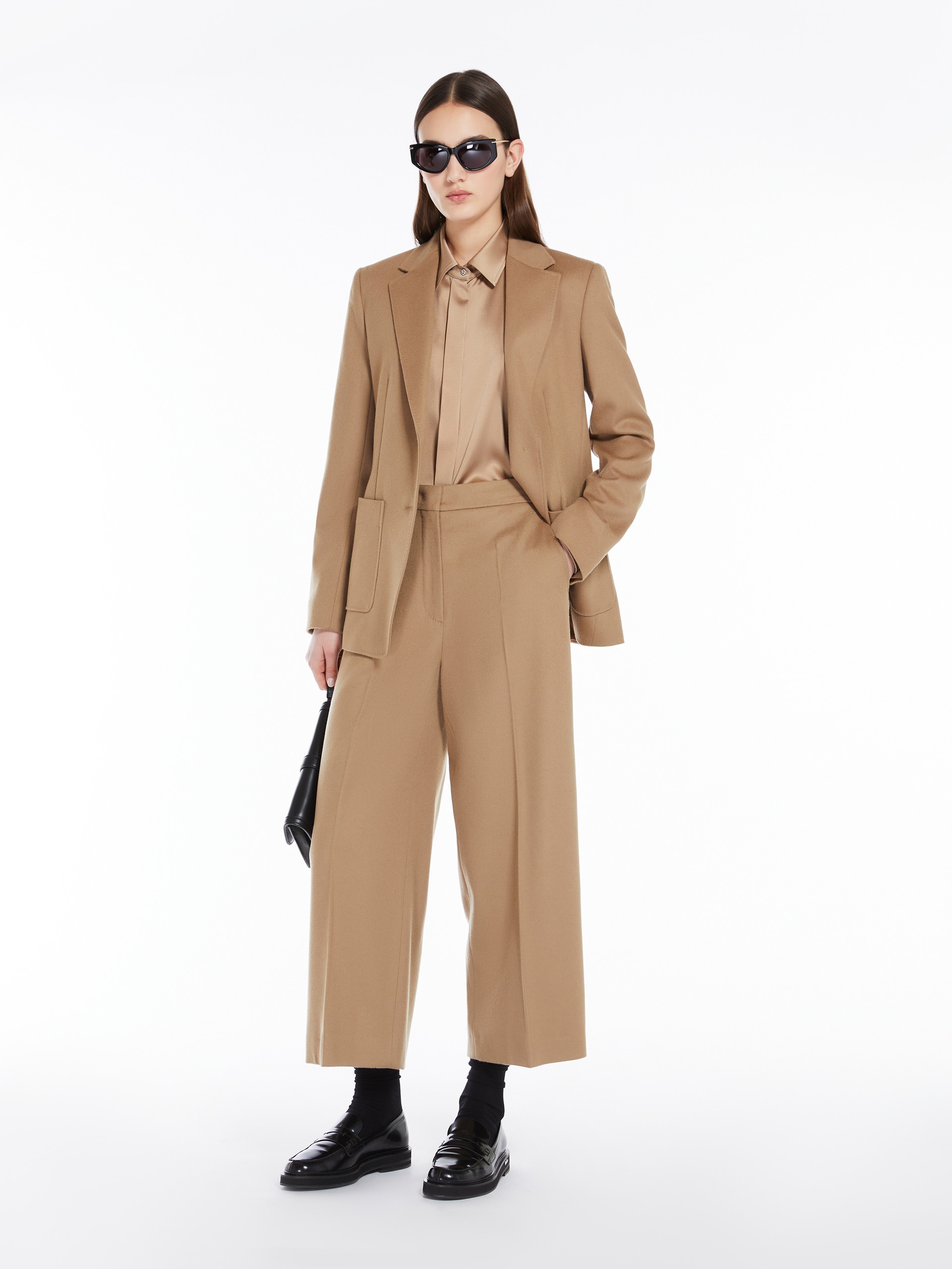 BURANO Cropped wool trousers - 2