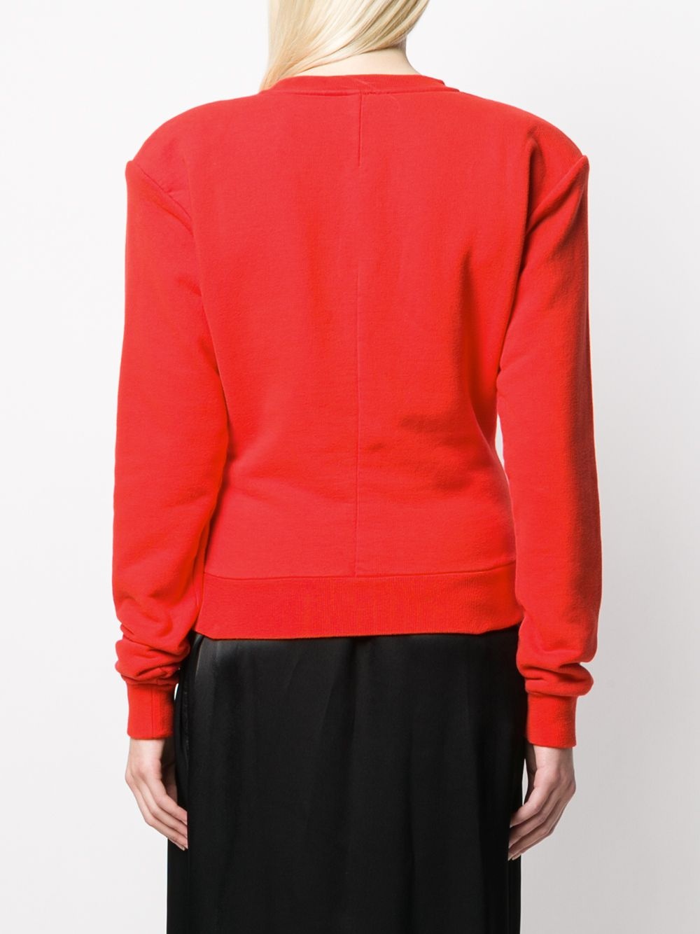 folded detail sweatshirt - 4