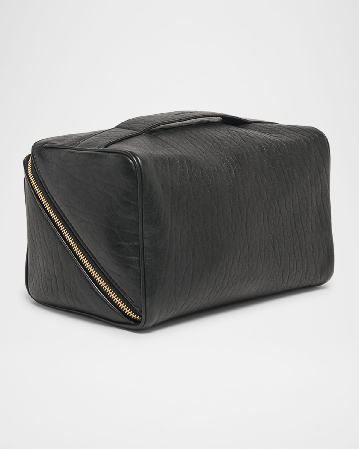 YSL Vanity Case in Grained Leather - 6