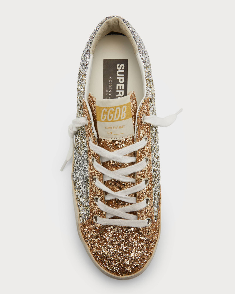 Superstar Bicolor Glitter Low-Top Sneakers 5