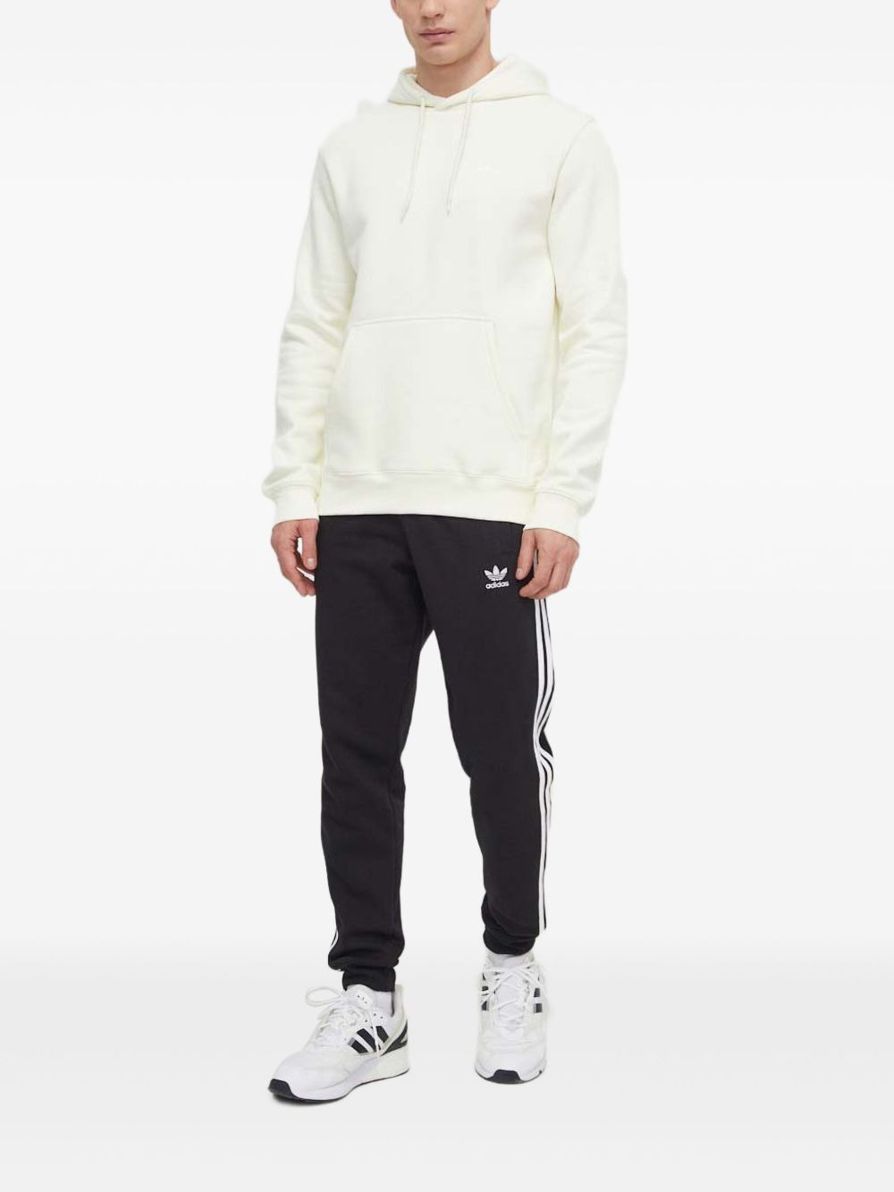 logo-embroidered hoodie - 2