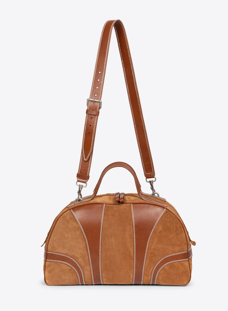 Dries Van Noten SUEDE DUFFLE BAG outlook
