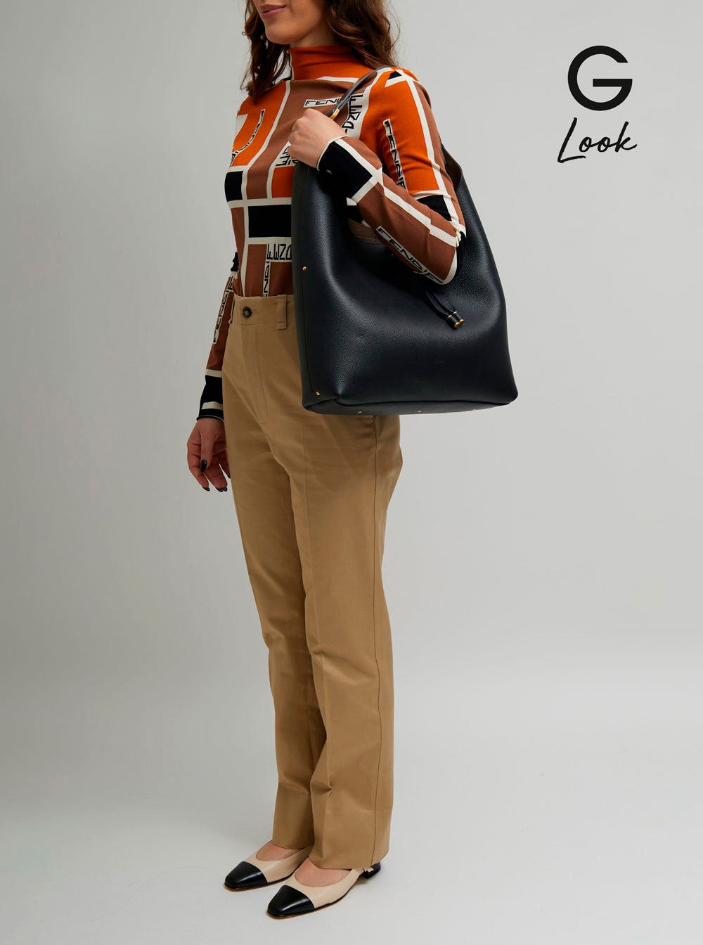 Chloé Women 'Marcie' Black Shopper In Grainy Leather Woman - 6