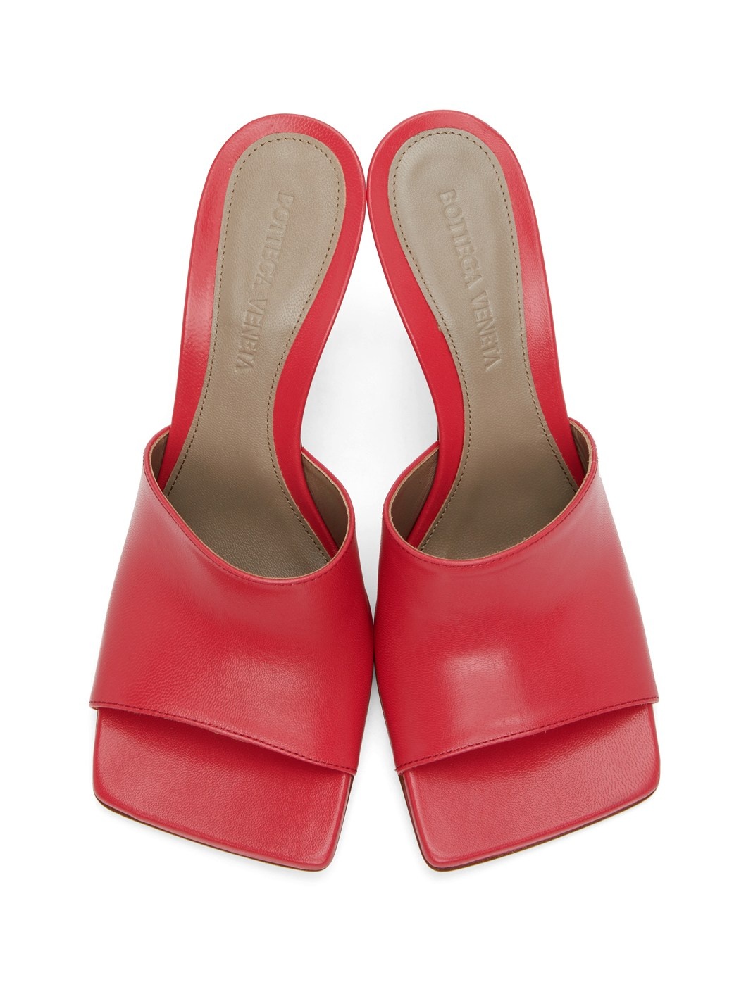 Pink Stretch Heeled Sandals - 5