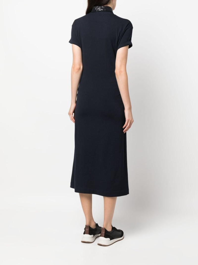 sequin-embellished midi dress 4