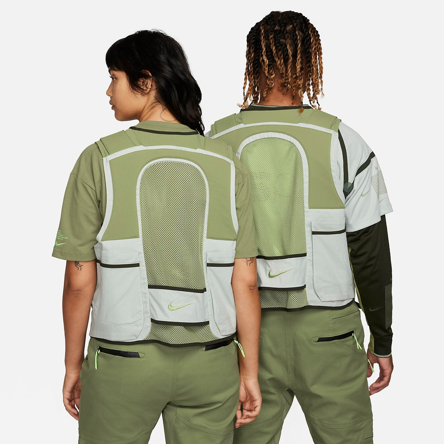 Nike ISPA Gilet 2.0 Vest 'Grey Green' FB2376-034 - 4