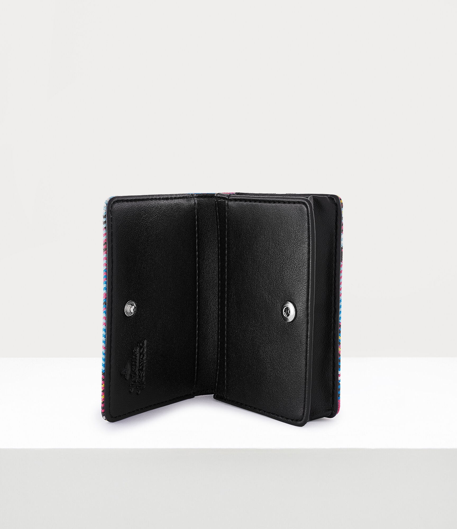 BIOGREEN SAFFIANO PRINTED BUSINESS CARD HOLDER - 3
