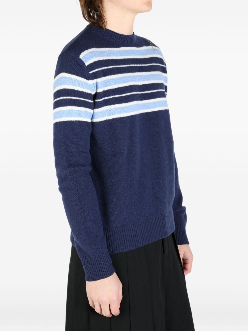 striped jumper - 3