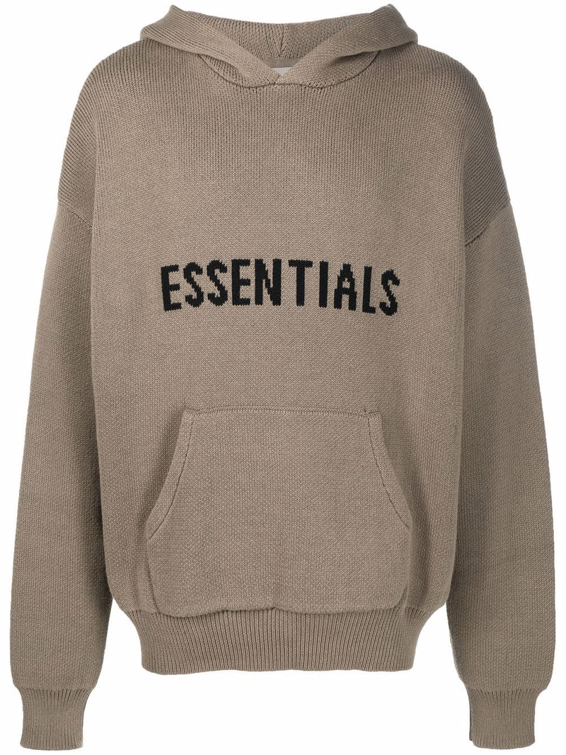 logo lettering hoodie 1