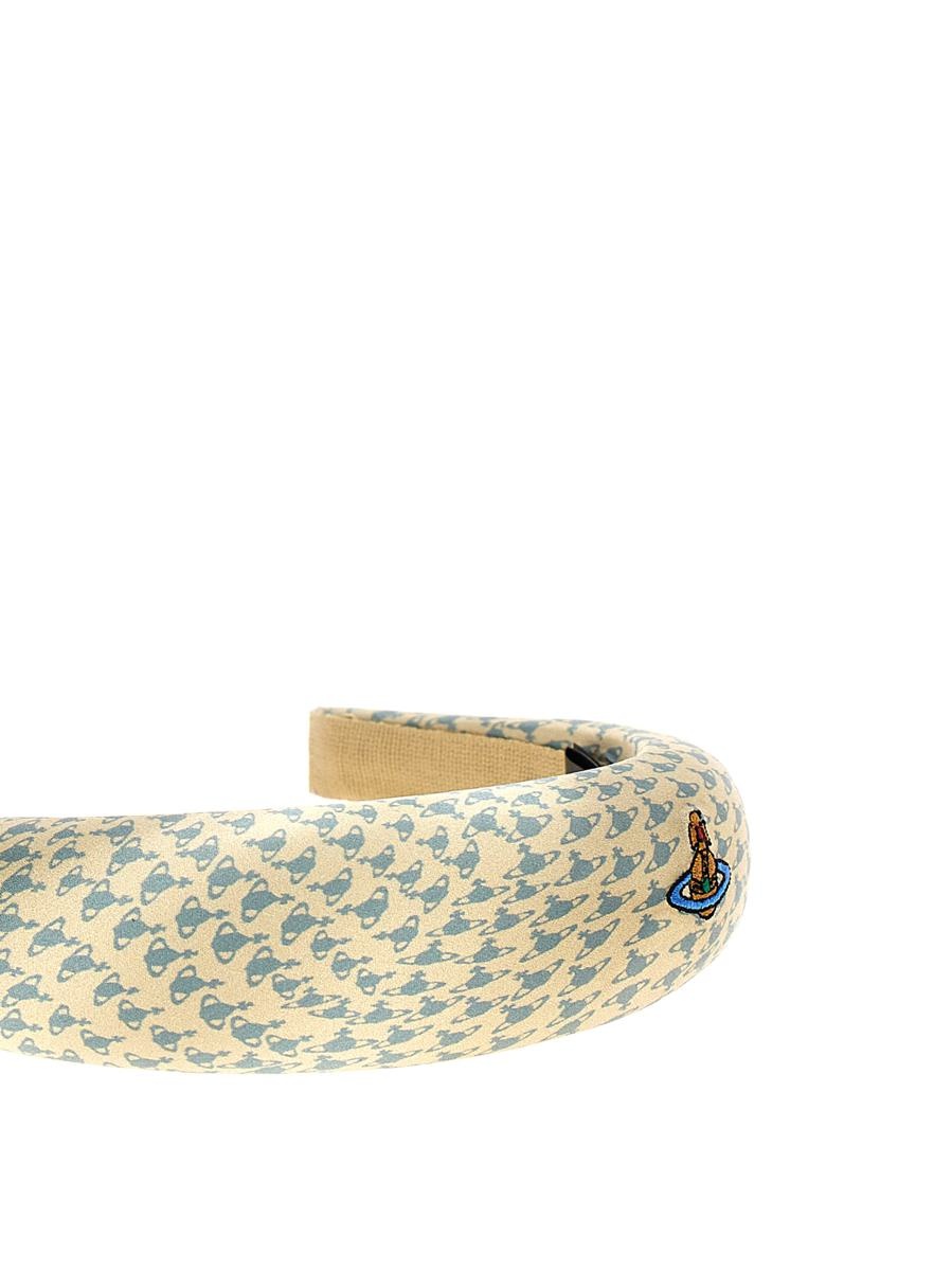 VIVIENNE WESTWOOD LOGO PRINT HEADBAND - 3