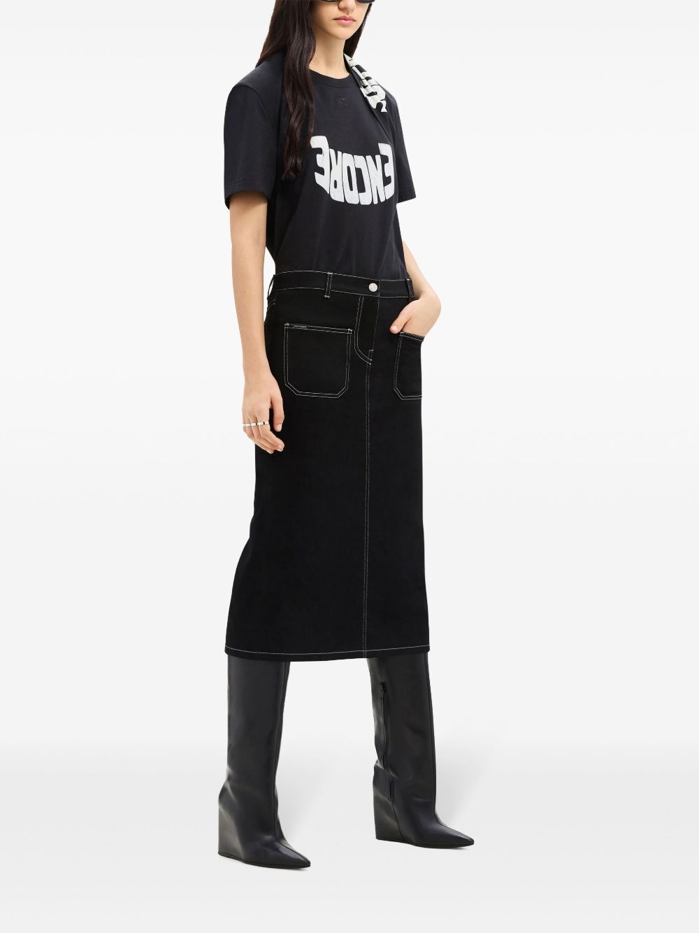 graphic-print t-shirt - 4