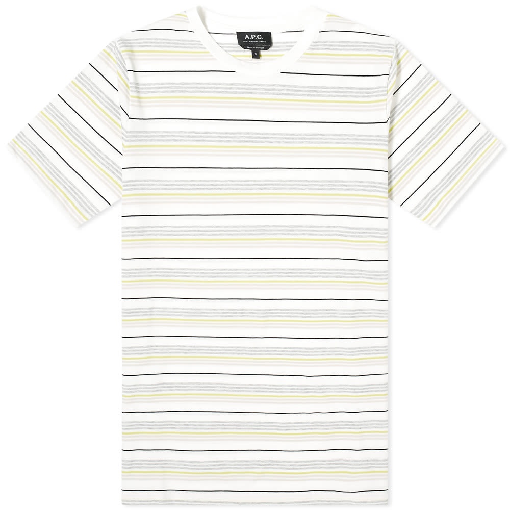 A.P.C. Dario Stripe Tee - 1