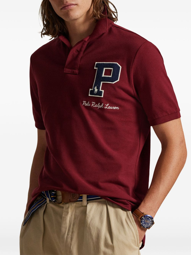 logo polo shirt 4
