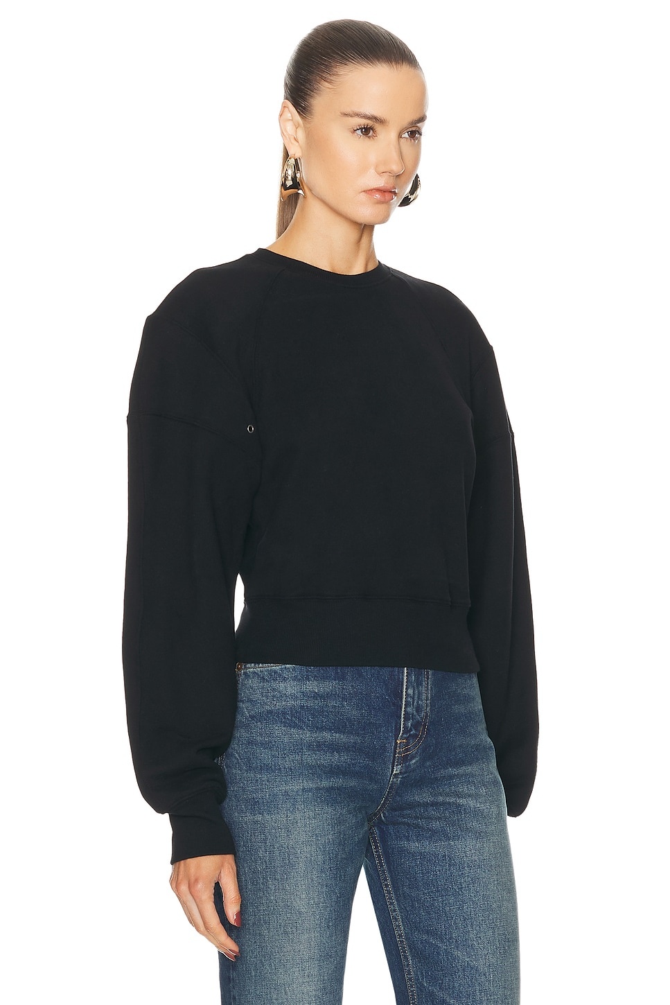 Cropped Sweater - 2