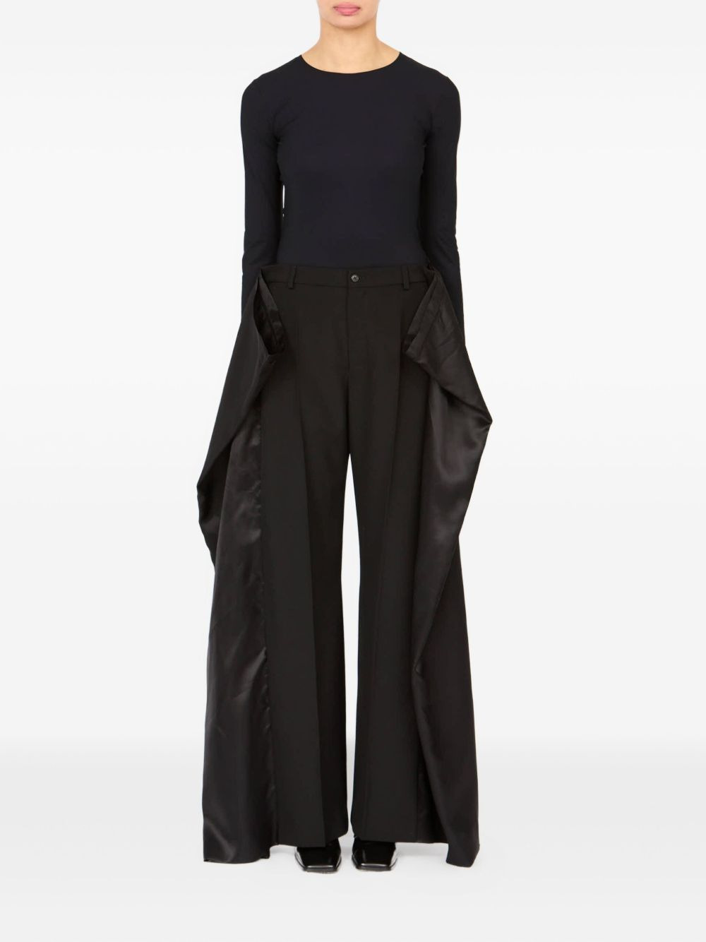 panelled trousers - 2