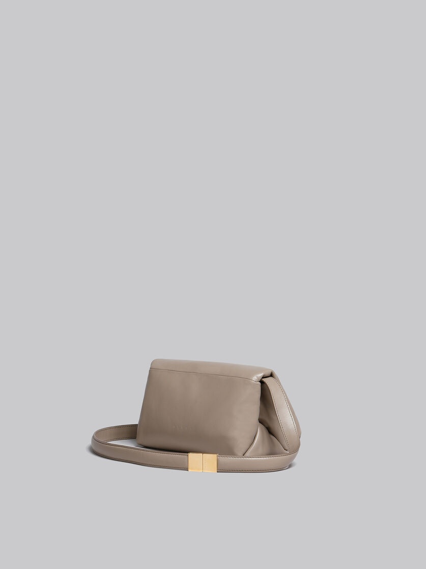 SMALL BEIGE LEATHER PRISMA BAG - 3