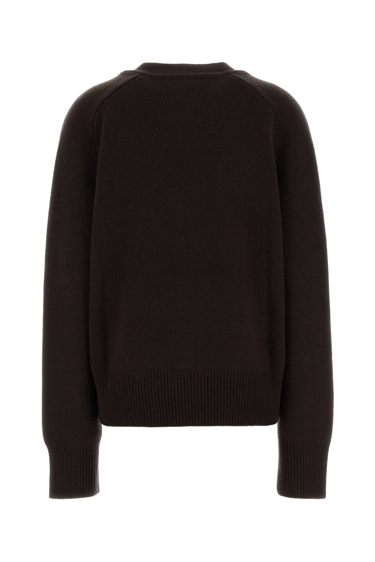 Brown cashmere cardigan - 2
