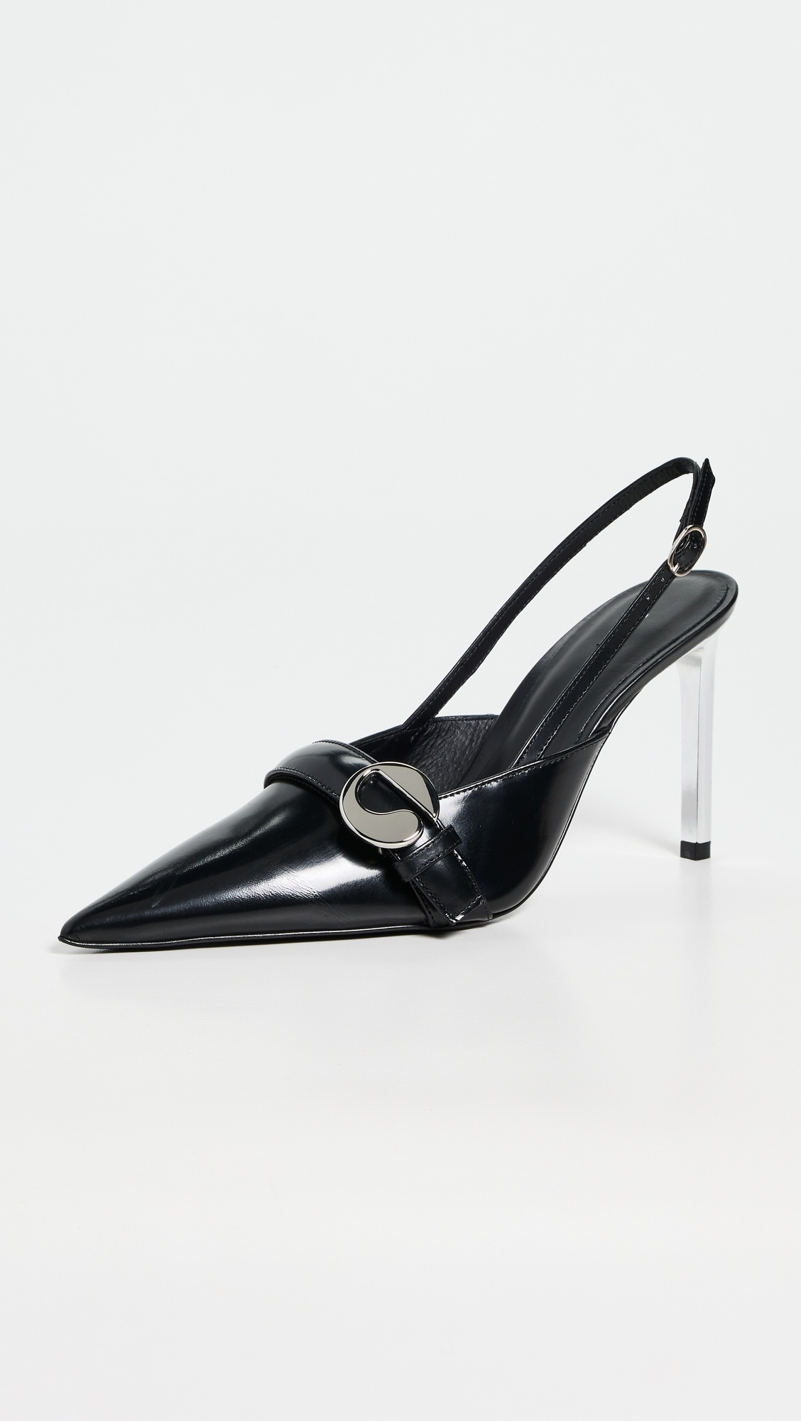Slingback Belt Heels - 1
