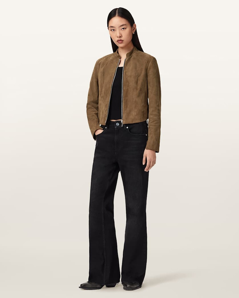 SADLER SLIM FIT SUEDE JACKET 5